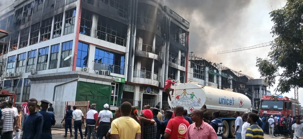 INCENDIE EN VILLE : LA MOBILISATION DE LA CROIX-ROUGE SALUEE